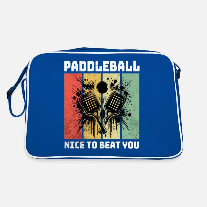 Paddleball Sprüche Retro Tasche