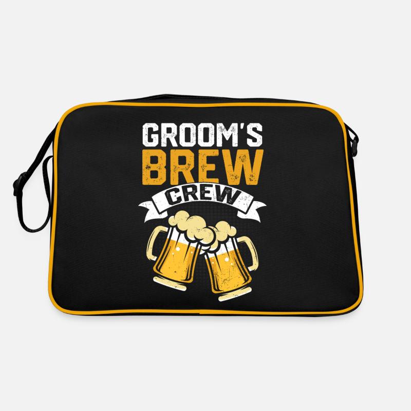 Junggeselle Jungesellenabschied Retro Tasche