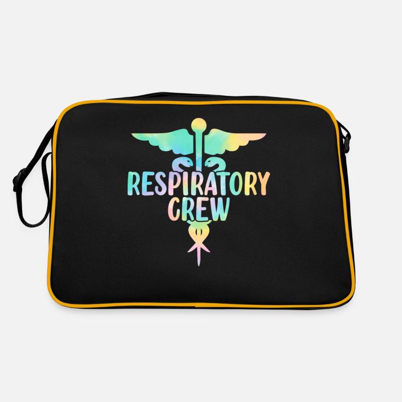 Respiratory Squad Tie Dye Santé pulmonaire pulmonaire Sac Retro