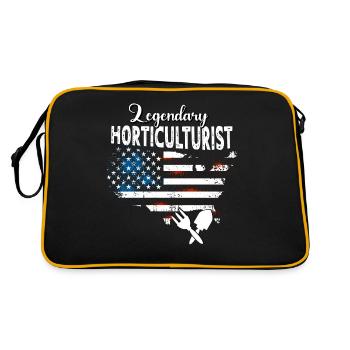Horticulturist US - Retro Bag - black/gold - Back