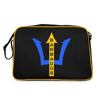 Barbade Caraïbes Bajan Holiday Gift - Sac Retro - noir/or - Dos