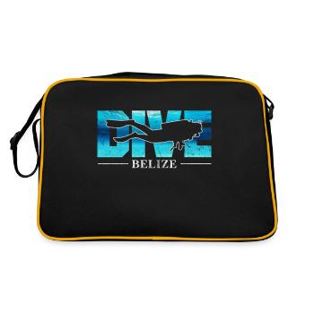 Belize - Sac Retro - noir/or - Dos