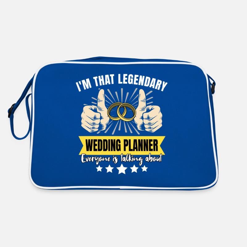Legendärer Hochzeitsplaner Retro Tasche