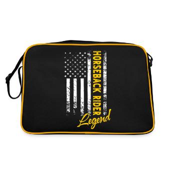 Rider Rider Legend - Retro Bag - black/gold - Back