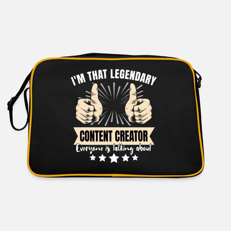 Legendary Content Creator Retro Bag