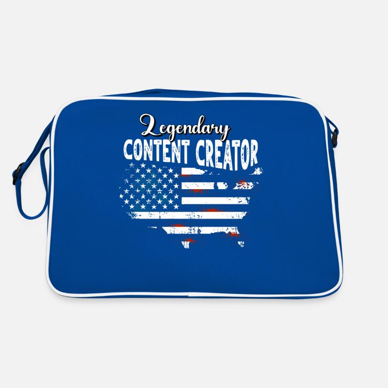 Content Creator US Retro Tasche