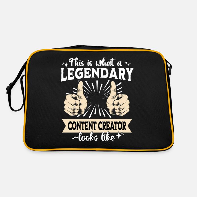 Legendary Content Creator Retro Bag