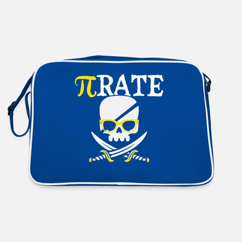 Pi Pirate Math Chasse au trésor Crossbone Pi Math Sac Retro