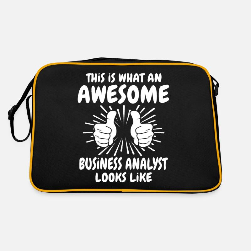 Business Analyst Retro Bag