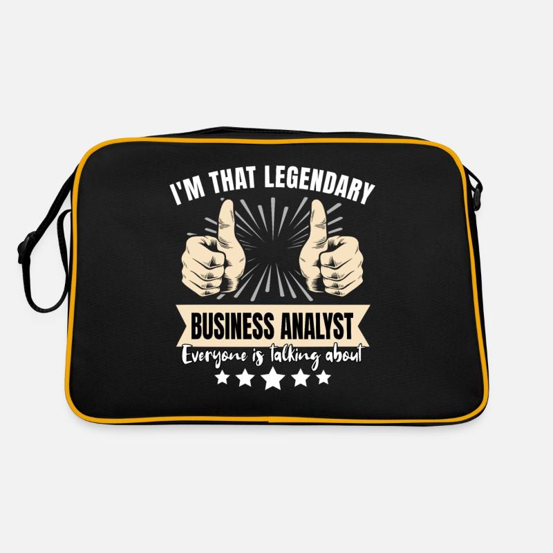 Analyste d’affaires légendaire Sac Retro