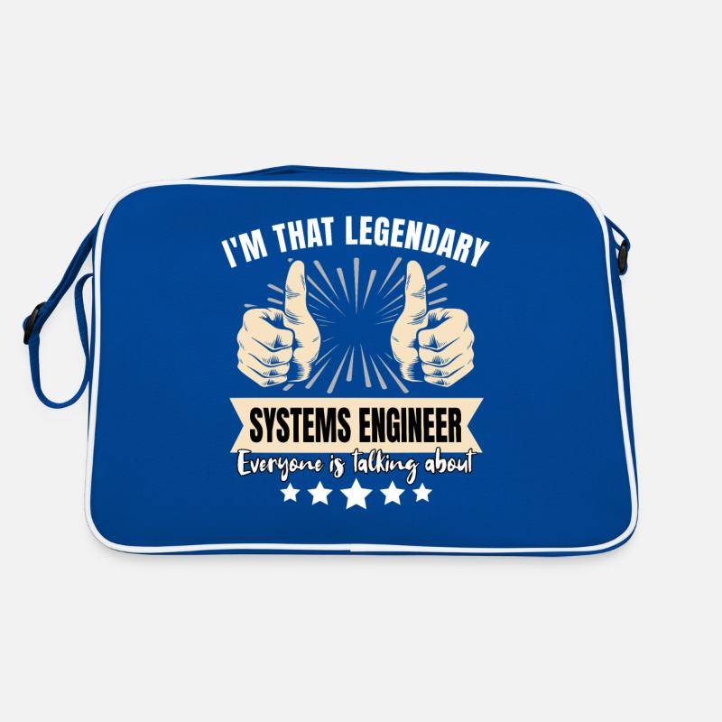 Legendärer Systemingenieur Retro Tasche