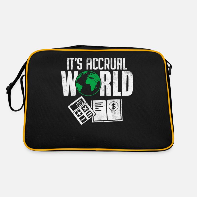 C’est la comptabilité d’exercice Comptabilité mondiale Comptabilité amusante Sac Retro