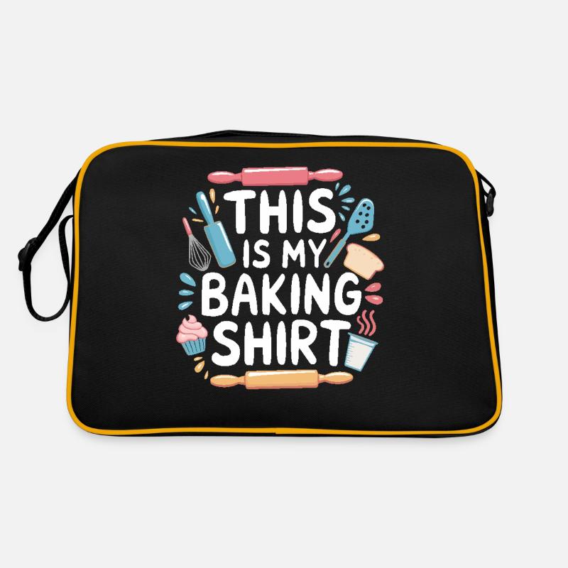 This Is My Baking Bake Bakery Gifts Retro Tasche
