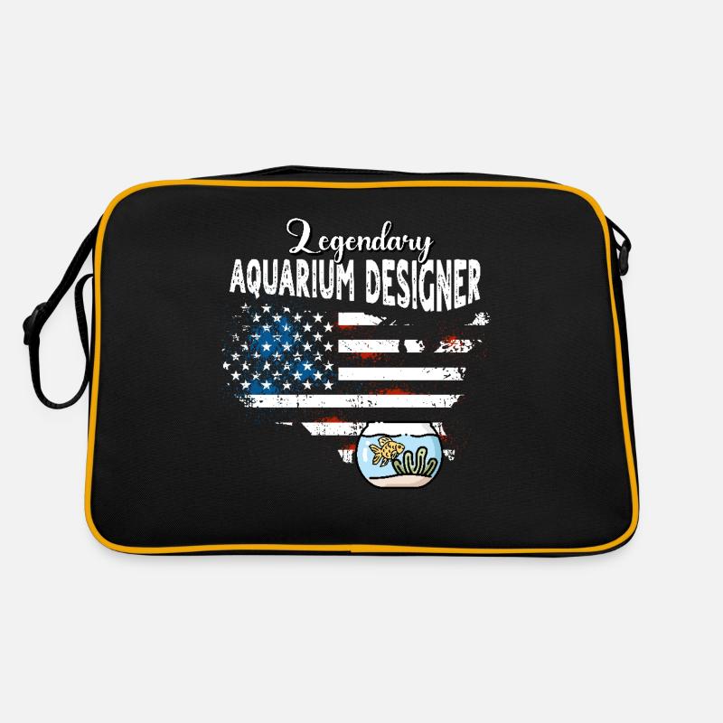 Aquariendesigner US Retro Tasche