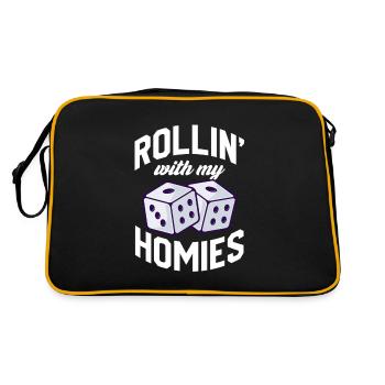 Board Game Board Games Game Night Games Gift - Retro Bag - black/gold - Back