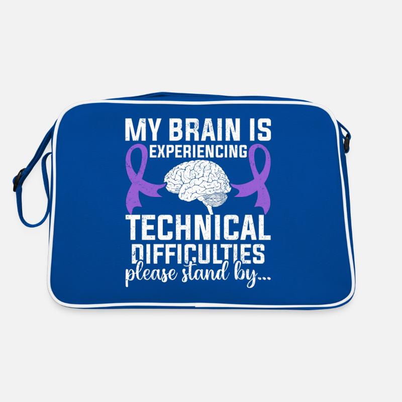 My Brain Is Experiencing Technical Difficulties Retro Bag