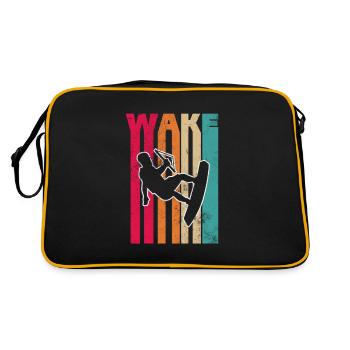 Wakeboarding - Retro Bag - black/gold - Back