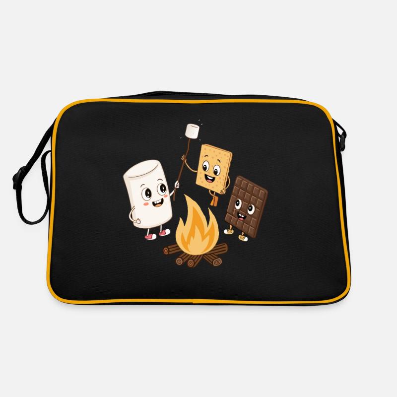 Toasted Marshmallow Smores Graham Crackers Smores Retro Bag