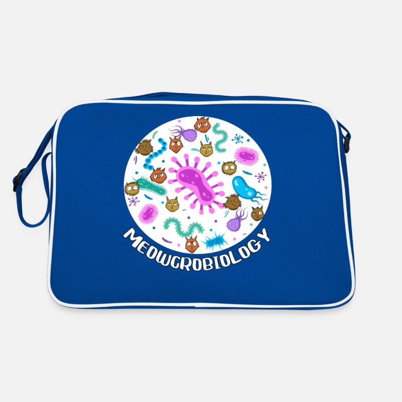 Meowcrobiology Retro Bag