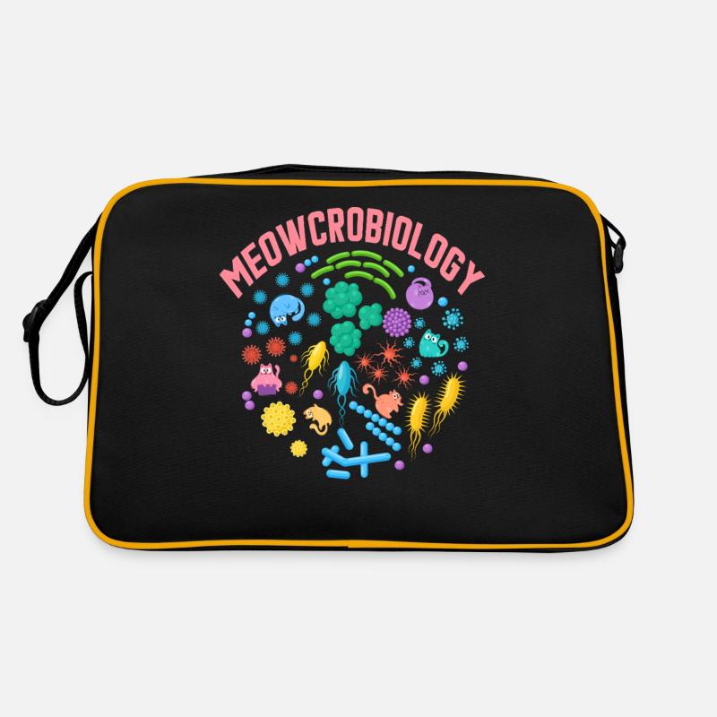 Meowcrobiology Retro Bag