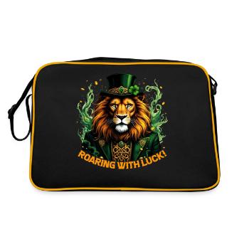 Rugir de chance - Sac Retro - noir/or - Dos