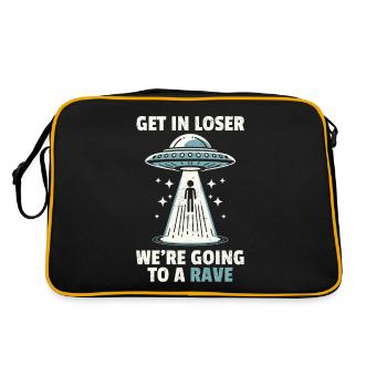 Étranger - Sac Retro - noir/or - Dos