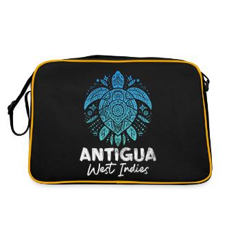 Antigua - Sac Retro - noir/or - Dos