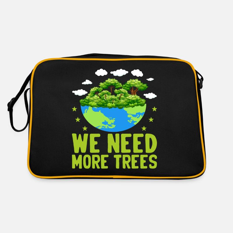 We need more trees Retro Bag