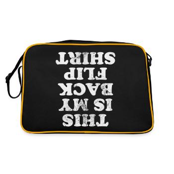 Backflip - Retro Bag - black/gold - Back