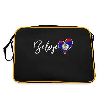 Belize - Sac Retro - noir/or - Dos