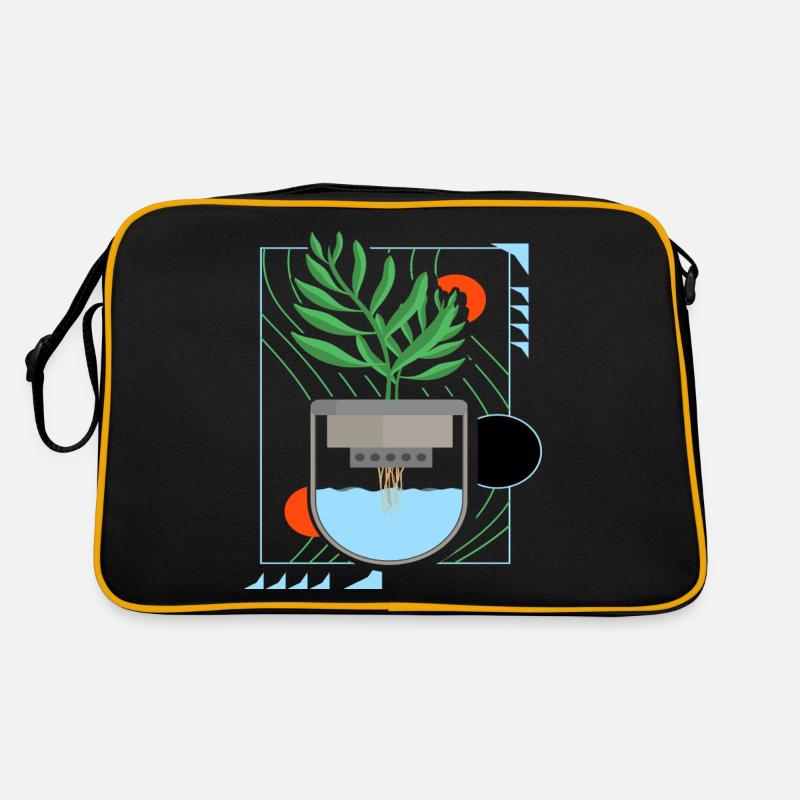 Hydroponik Retro Tasche