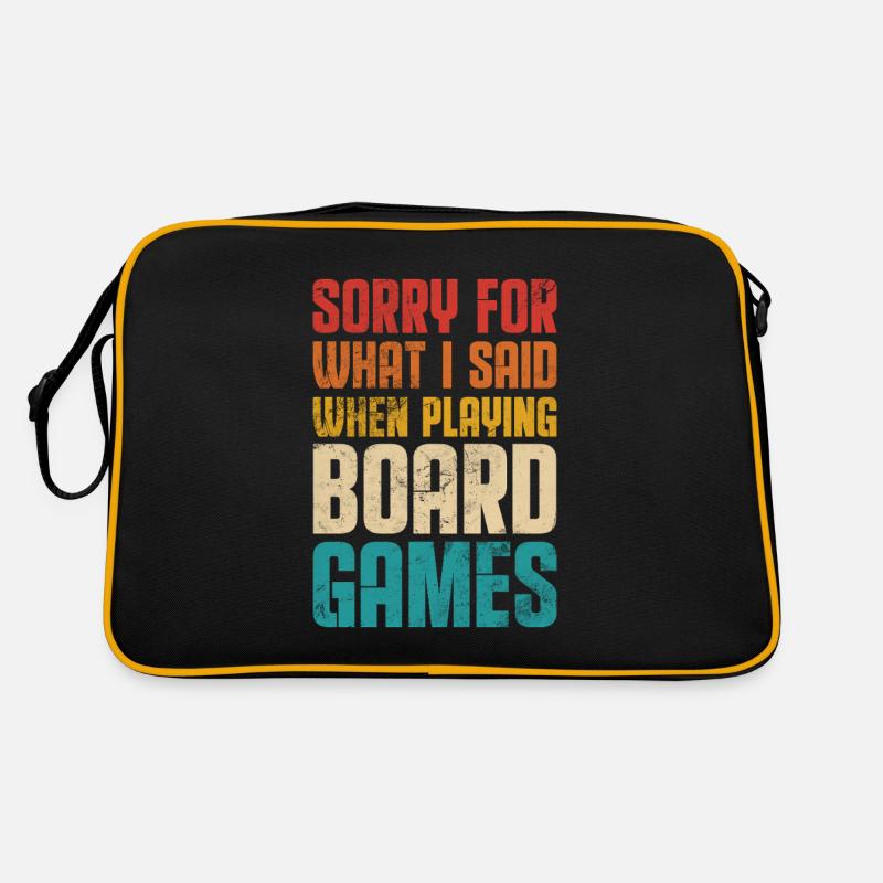 Brettspiel Retro Tasche