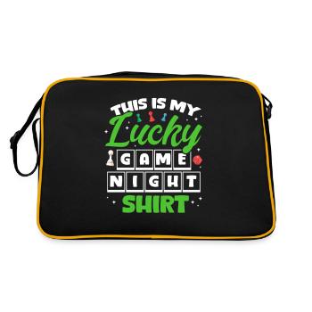 Board Game Board Games Game Night Games Gift - Retro Bag - black/gold - Back