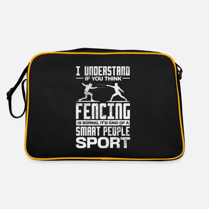 Fechten Retro Tasche