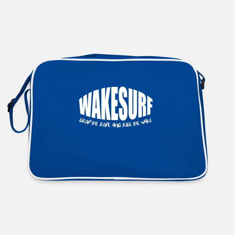 Wakeboard Wakeboarder Wakeboard Cadeau Sac Retro