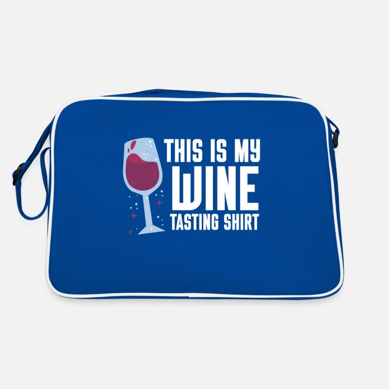 Wine Tasting Funny Wine Lover Retro Bag