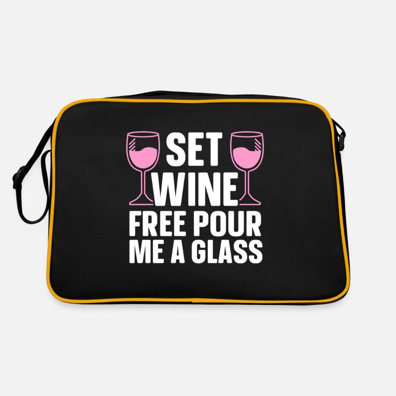 Wine Tasting Funny Wine Lover Retro Tasche