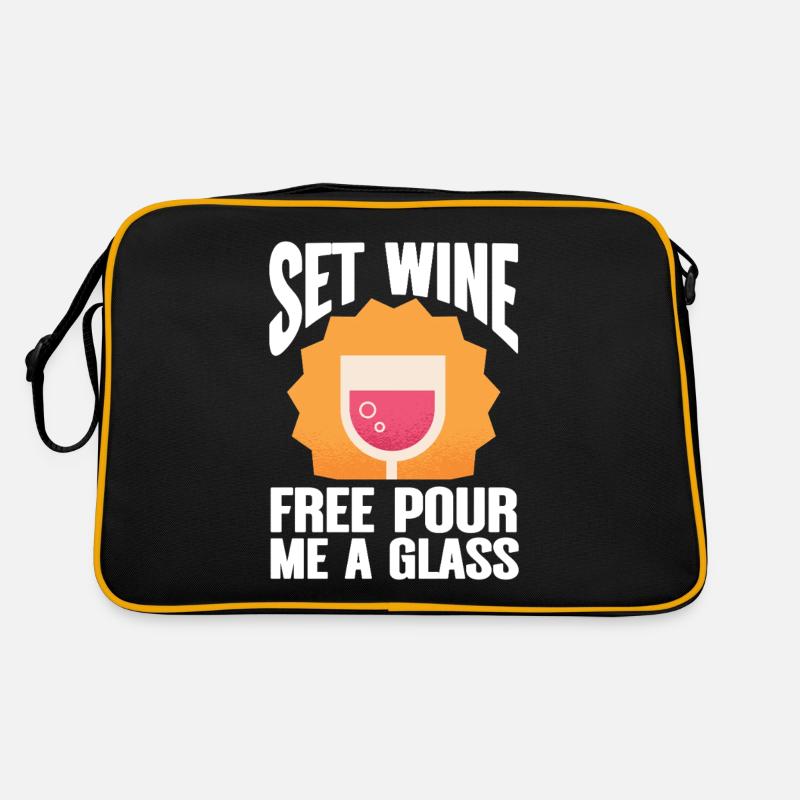 Wine Tasting Funny Wine Lover Retro Tasche