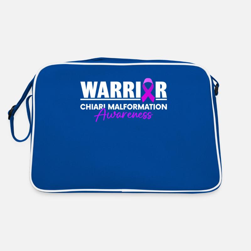 Chiari Malformation Guerrier Ruban Violet ACM Sac Retro