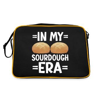 Baking Bakery Baker - Retro Bag - black/gold - Back