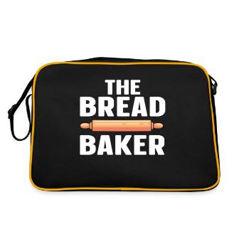 Baking Bakery Baker - Retro Bag - black/gold - Back