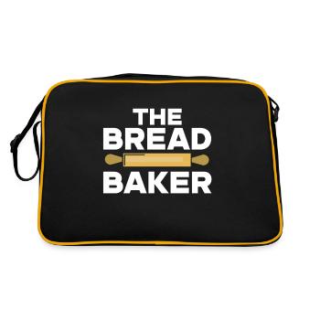 Baking Bakery Baker - Retro Bag - black/gold - Back