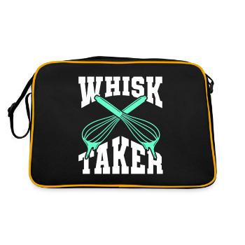 Baking Bakery Baker - Retro Bag - black/gold - Back