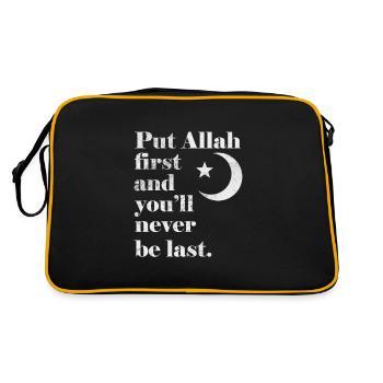 Musulman - Sac Retro - noir/or - Dos