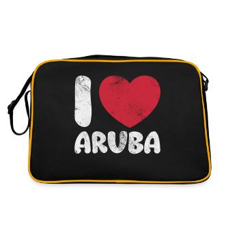 Aruba - Sac Retro - noir/or - Dos