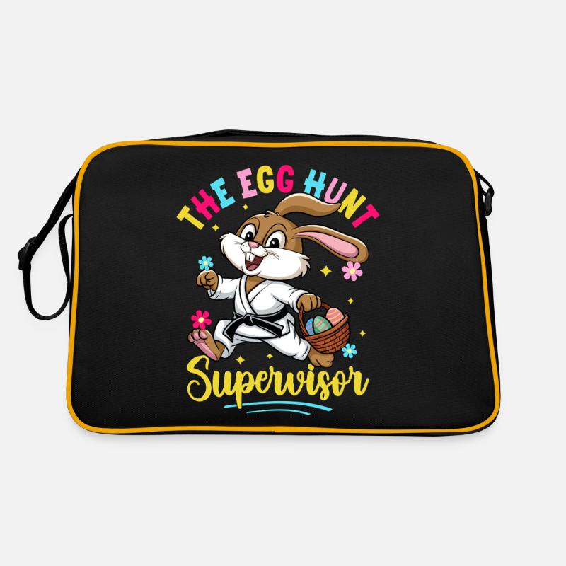 The Egg Hunt Supervisor Retro Bag