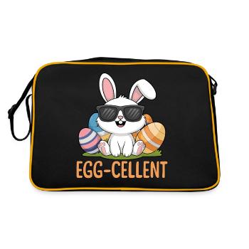 Cellent d’œuf - Sac Retro - noir/or - Dos