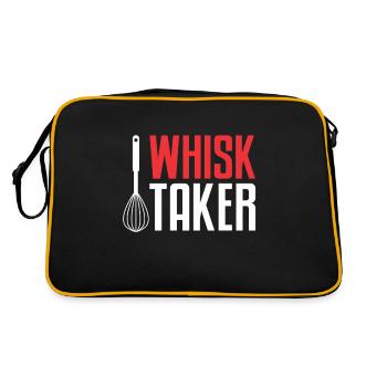 Baking Bakery Baker - Retro Bag - black/gold - Back