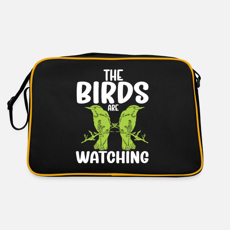 Bird Watching Cute Bird Lover Retro Tasche