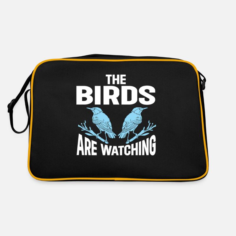 Observation des oiseaux Mignon Amoureux des oiseaux Sac Retro